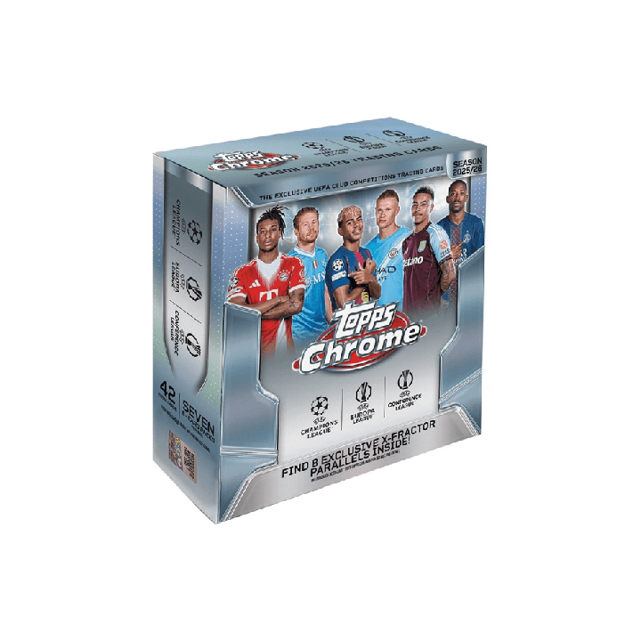 Topps Chrome® UEFA Club Competitions 2025-26 - Mega Box