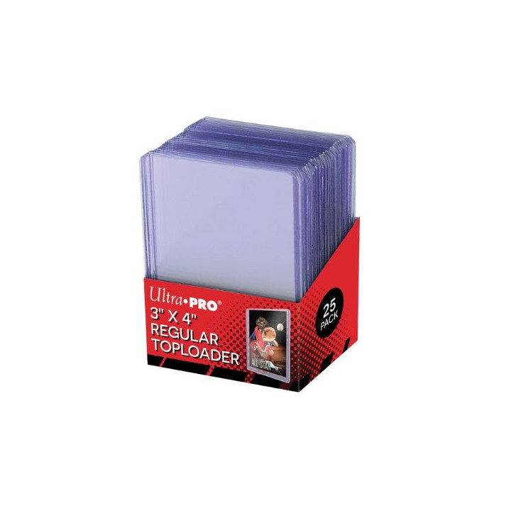 Ultra Pro Regular Toploader 3x4" (25)