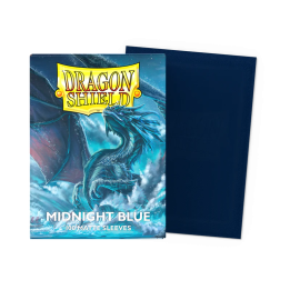Dragon Shield - Midnight Blue (100 Matte Standard Size Sleeves)