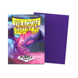 Dragon Shield - Purple (60 Matte Standard Size Sleeves)