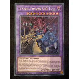 Chaos Origins - The Chaotic Phantasmal Sacred Beast - Secret Rare 1st Ed YuGiOh