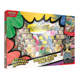 Ascended Heroes Premium Poster Collection Mega Lucario (English)