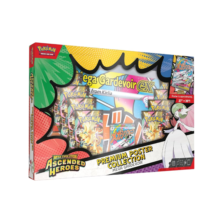 Ascended Heroes Premium Poster Collection Mega Gardevoir (English)