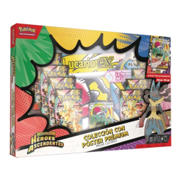 Ascended Heroes Premium Poster Collection Mega Lucario (Spanish)